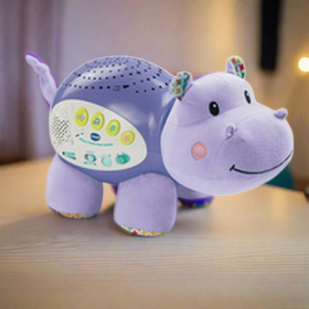 Govoreča plišasta igrača Vtech Hippo Dodo Starry Night (FR) Vijoličasta