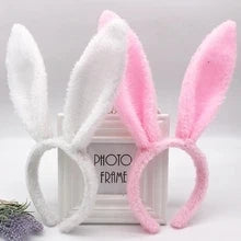 Fluffy Rabbit Ears Fashion Headband for Adult & Children
