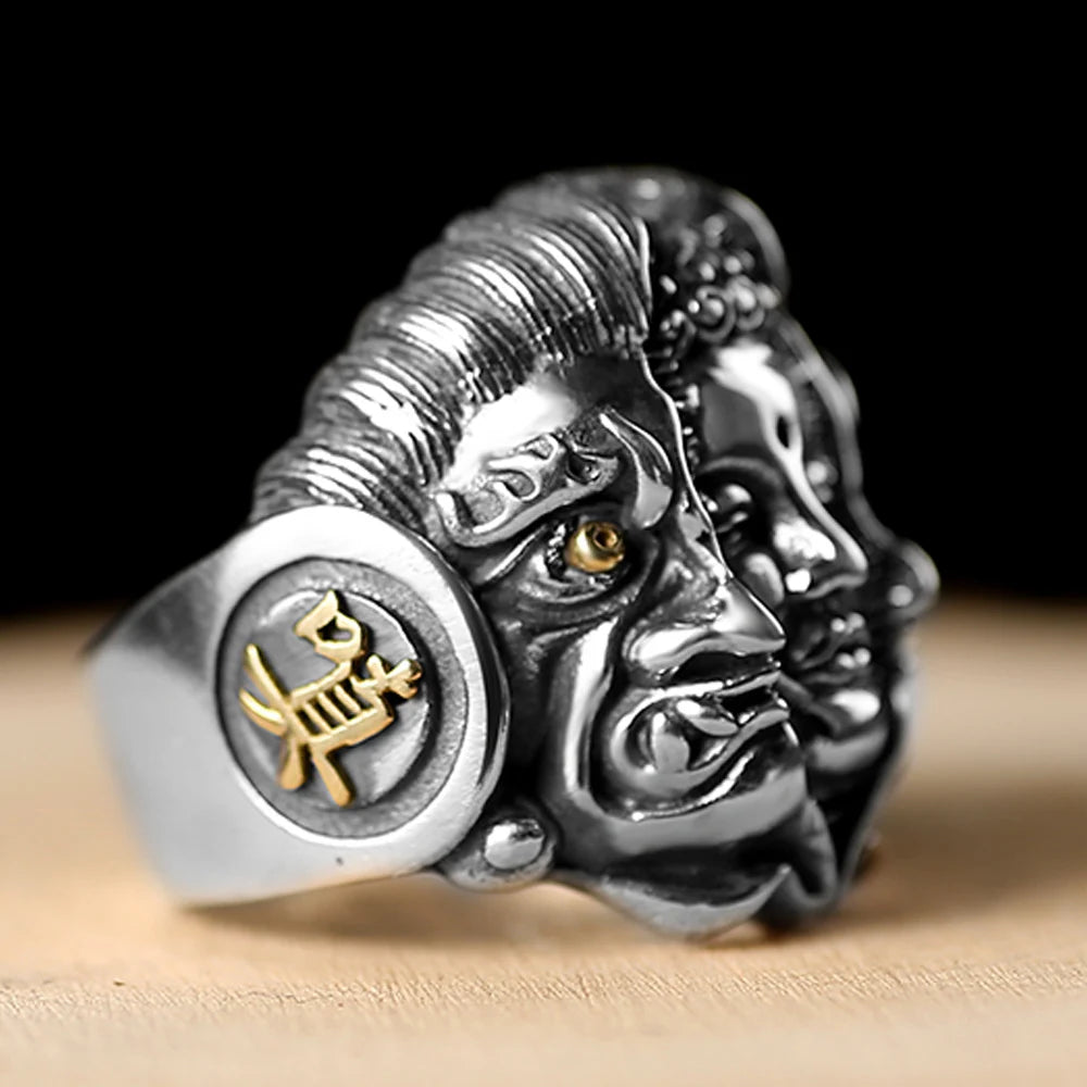 Men's Dark Souls Tokyo Ghoul Knuckles Ring Rings For Man Religious Lord Wicca Tibetan Of The Fashion Stranger Things Lotus Fun