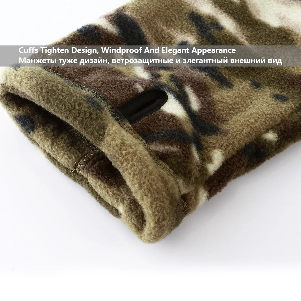 Mege Brand Autumn Winter Military Fleece Camouflage Tactical Men's Clothing Polar Warm Multicam Army Men Coat Outwear Hoodie