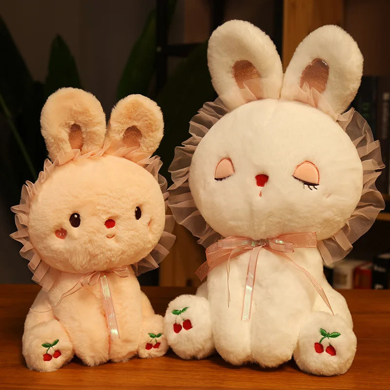 Kawaii Plush Rabbit Toy Stuffed Animals Lolita Style Rabbit Soft Doll Baby Kids Toys Birthday Christmas Gift for Girl