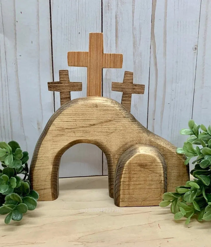 Handcrafted "He Is Risen" Passover Decor Bundle Kit