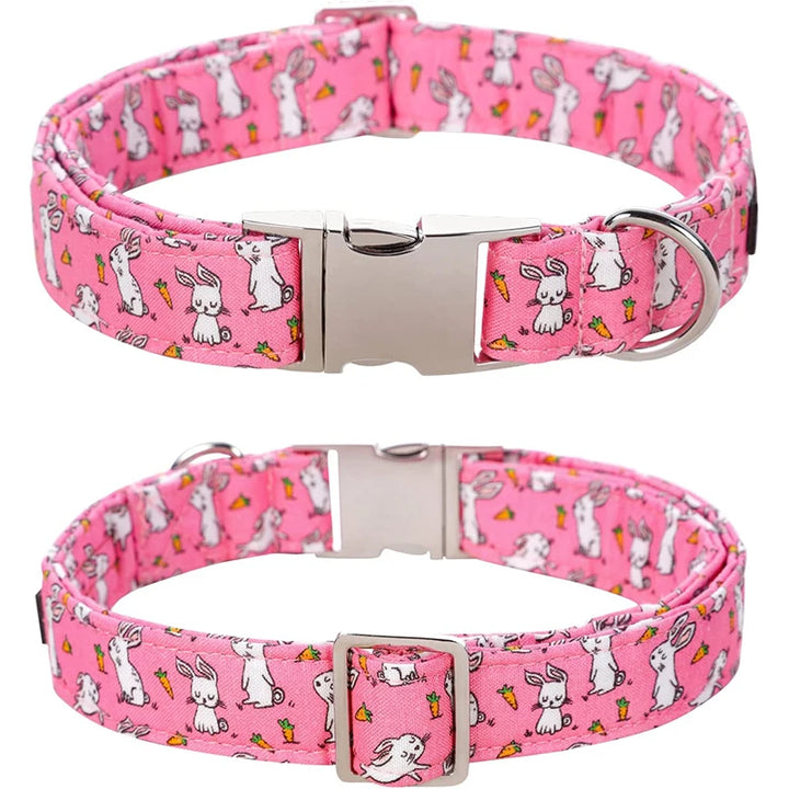 UNIQUE STYLE PAWS Easter Day Dog Collar with Bowtie