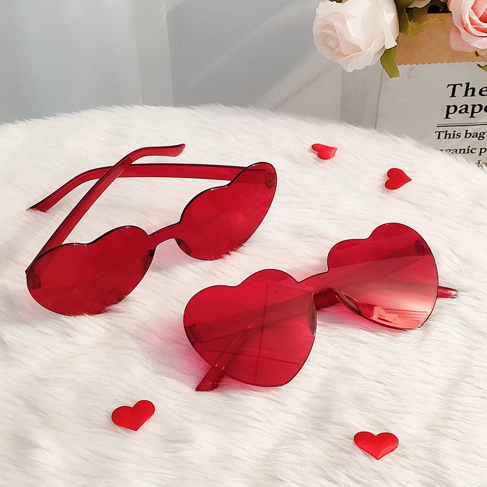 Valentine Heart Shaped Glasses &  Headbands