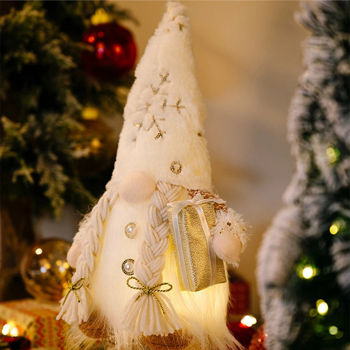 LED Glowing Decor Christmas Gnome.