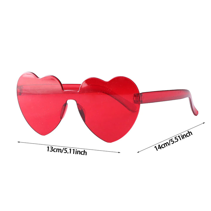 Valentine Heart Shaped Glasses &  Headbands