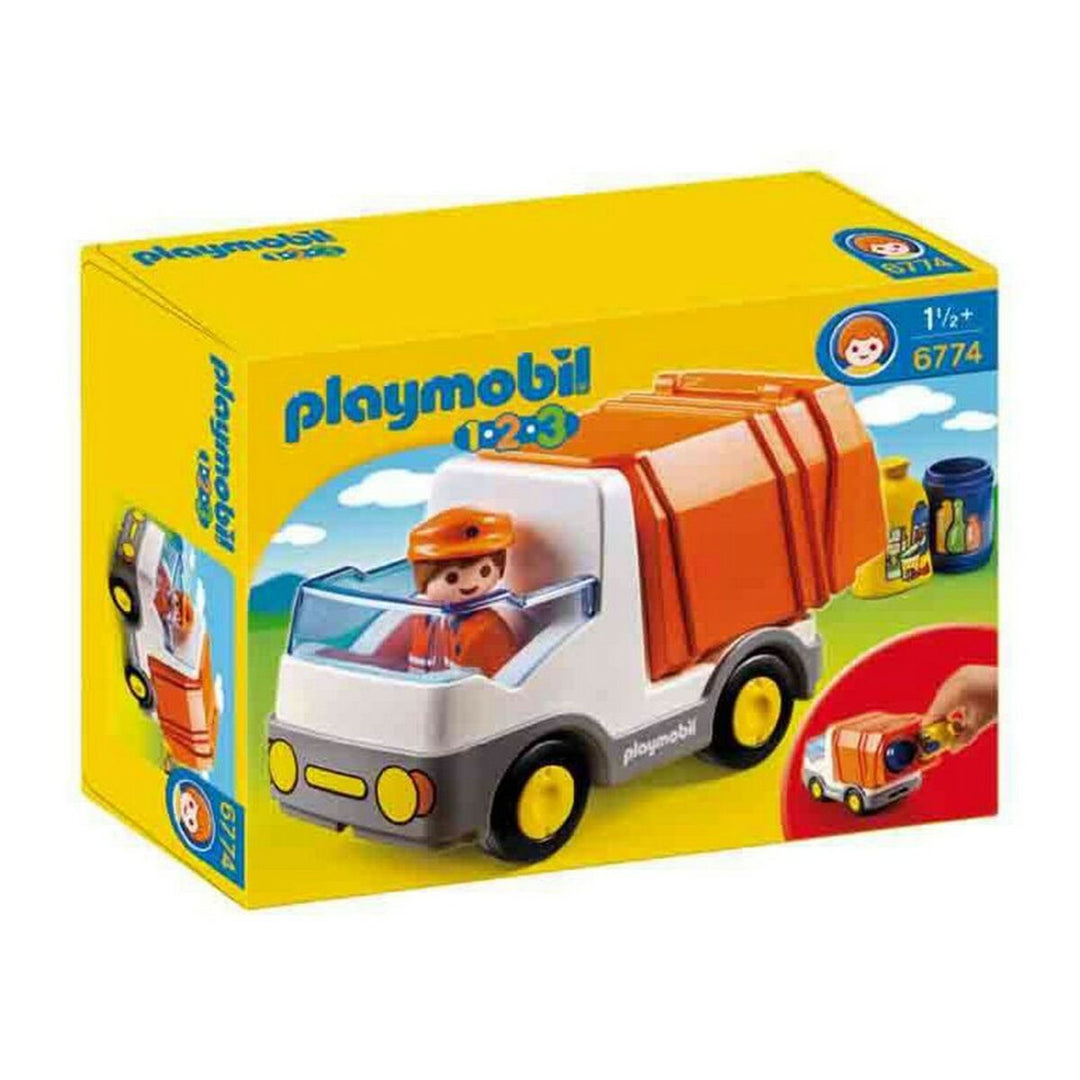 Playset Playmobil 1,2,3 Garbage Truck 6774-0