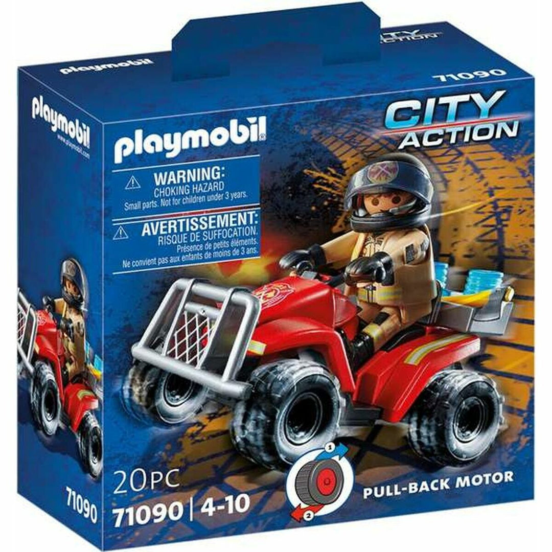Playset Playmobil City Action Firefighters - Speed Quad 71090-0
