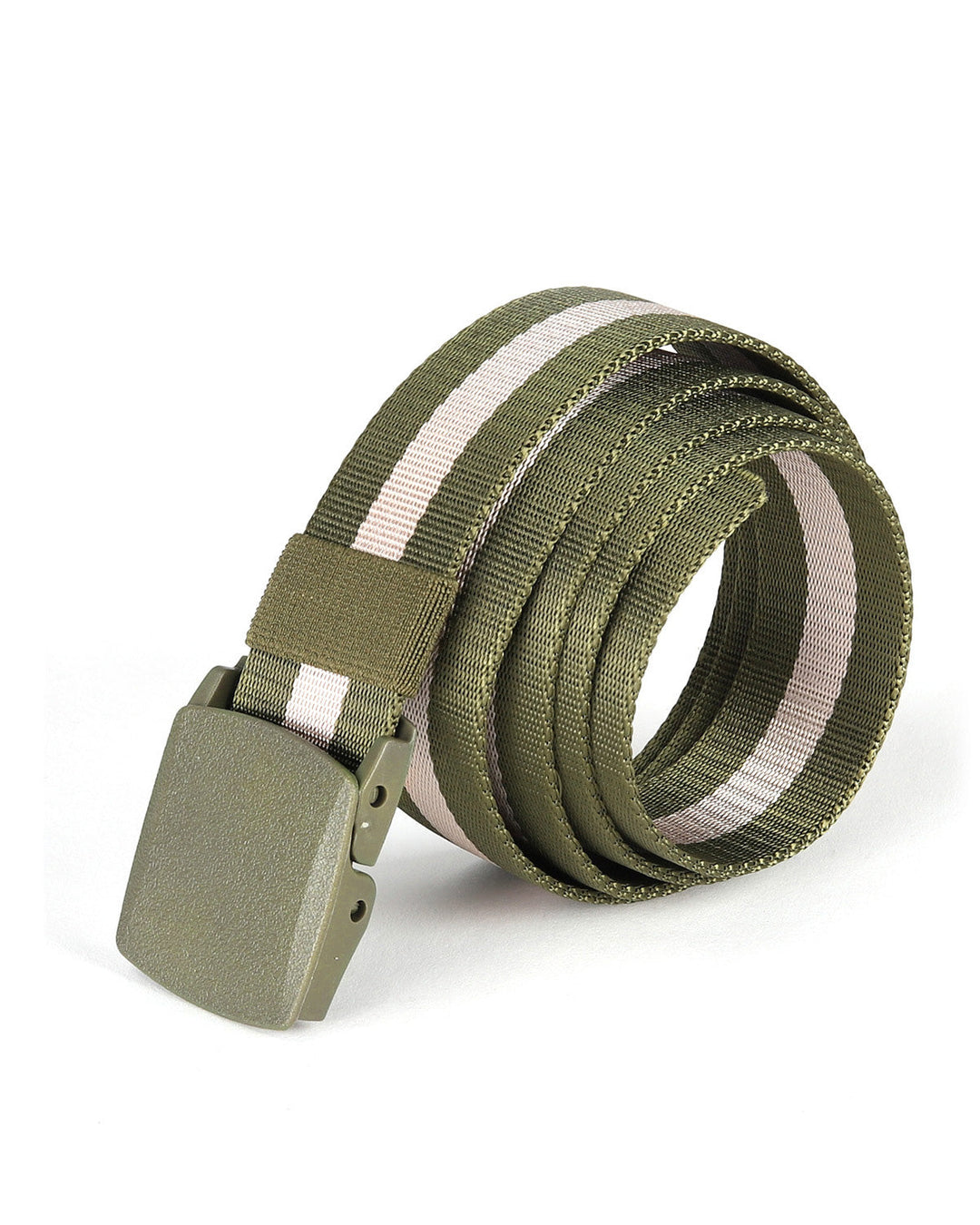 ZIMEGO  Adjustable Nylon Belt With Plastic Buckle