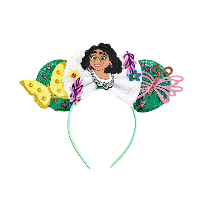 KAWAII Kids Cartoon Sequined Headband Hair Accessories for Girls