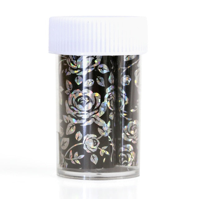 Holographic Foil Nail Art Decal Rolls