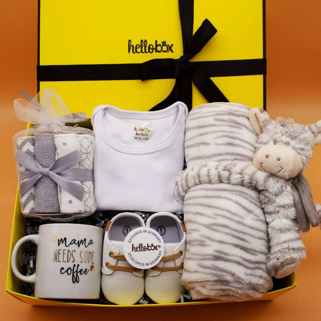 HELLOBOX! 5PC Newborn/Infant Gift Set (Giraffe)