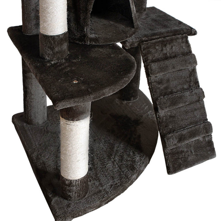 i.Pet Cat Tree 193cm Trees Scratching Post Scratcher Tower Condo House Furniture Wood-6