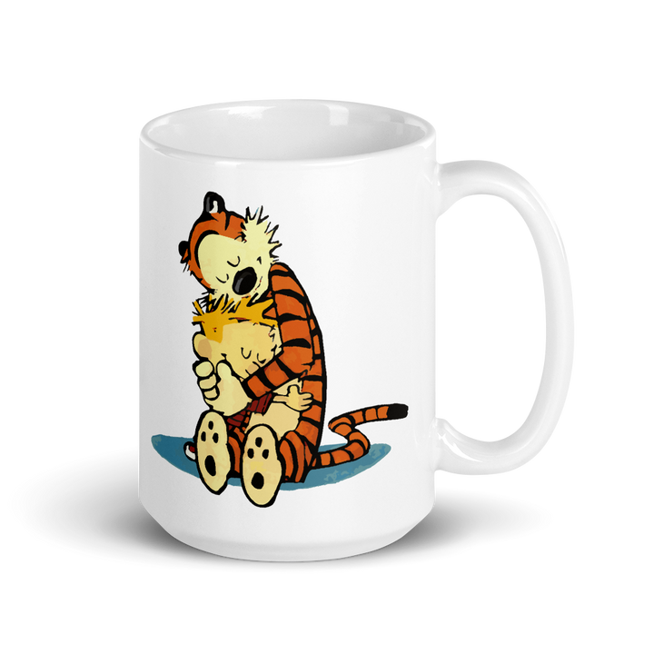 Calvin and Hobbes Hugging Mug-6