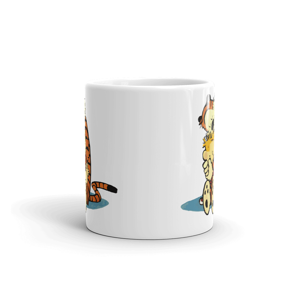 Calvin and Hobbes Hugging Mug-3
