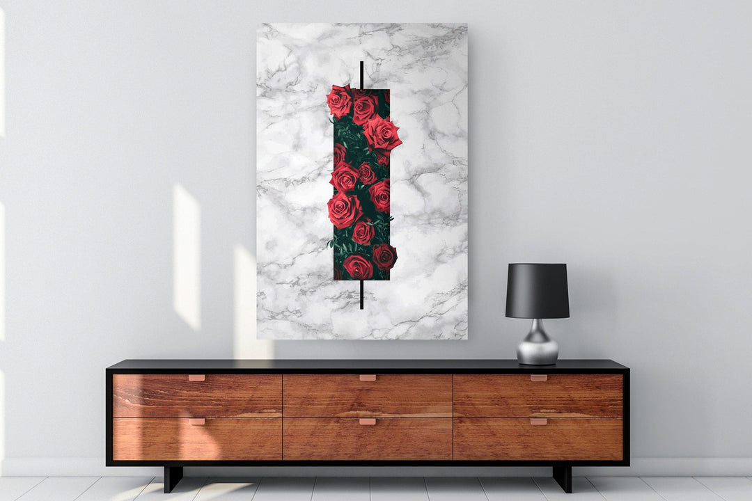 Marble Rose Candlestick-0