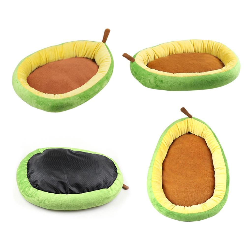 Pet Cat House for Dog Mat Warm Bed Small cats Beds Nest for Dogs Avocado Shape Sleeping Bags Comfortable Kennel Sofa-1