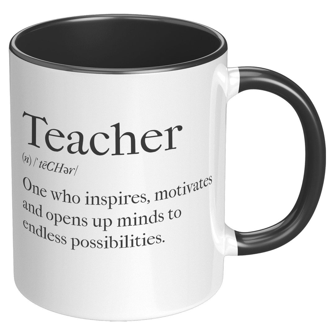 Coffee Cup, Accent Ceramic Mug 11oz, Teachers Inspire-0
