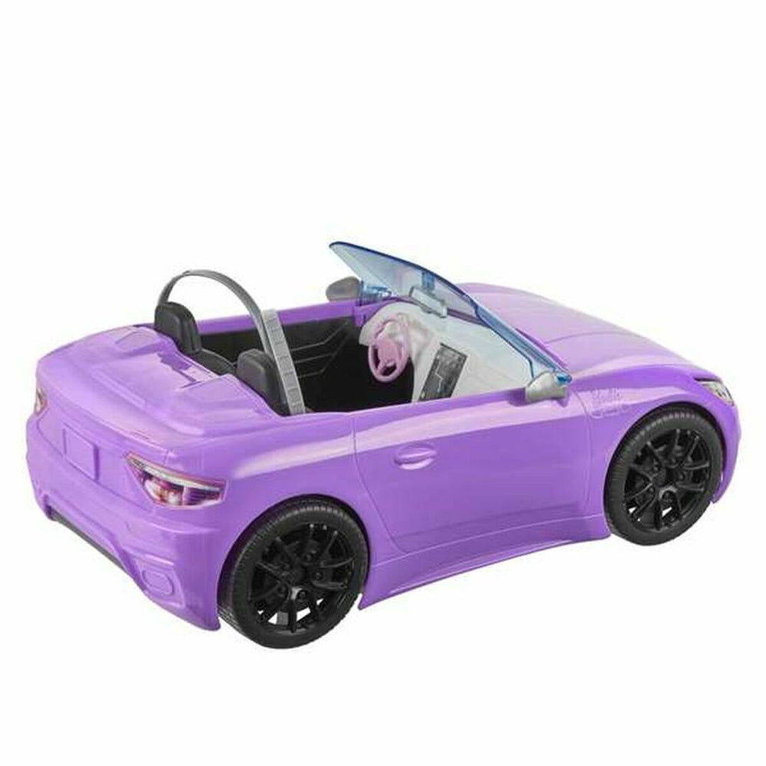 Dukke Barbie And Her Purple Convertible-2