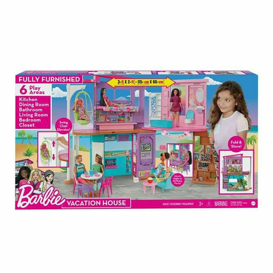 Dockhus Mattel Barbie Malibu House 2022-0
