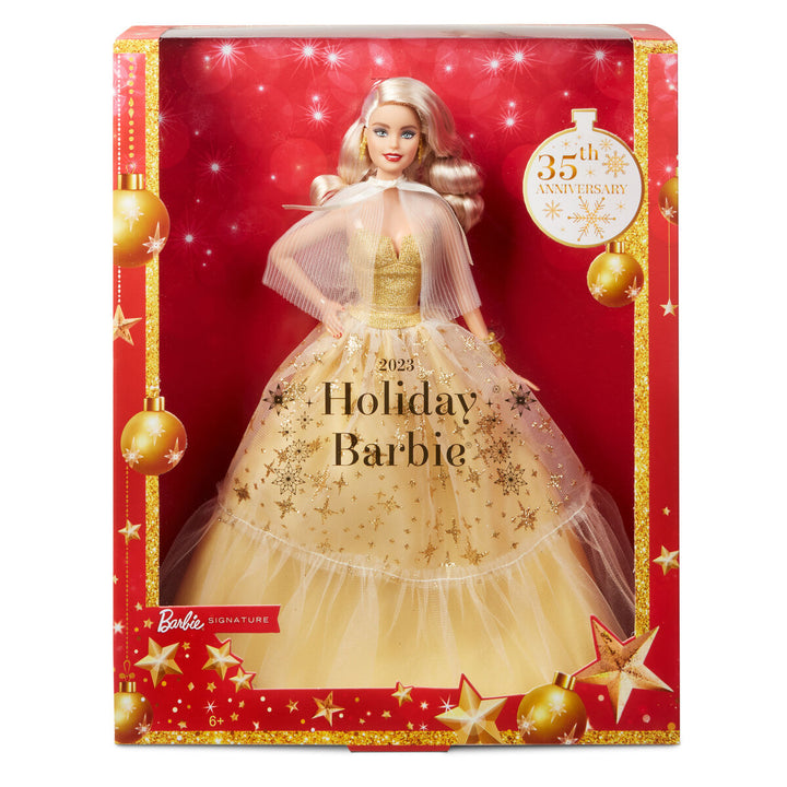 Vauvanukke Barbie Holiday Barbie 35 th Anniversary-2