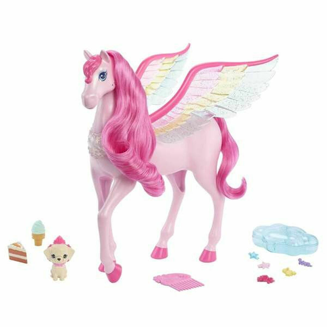 Paard Barbie HLC40 Plastic Roze-6