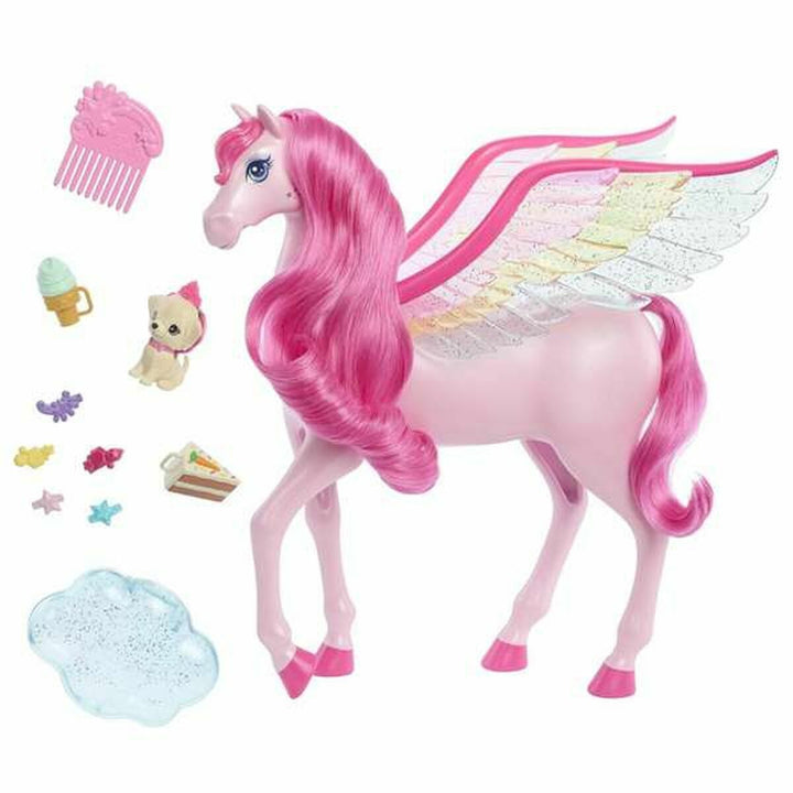 Paard Barbie HLC40 Plastic Roze-2