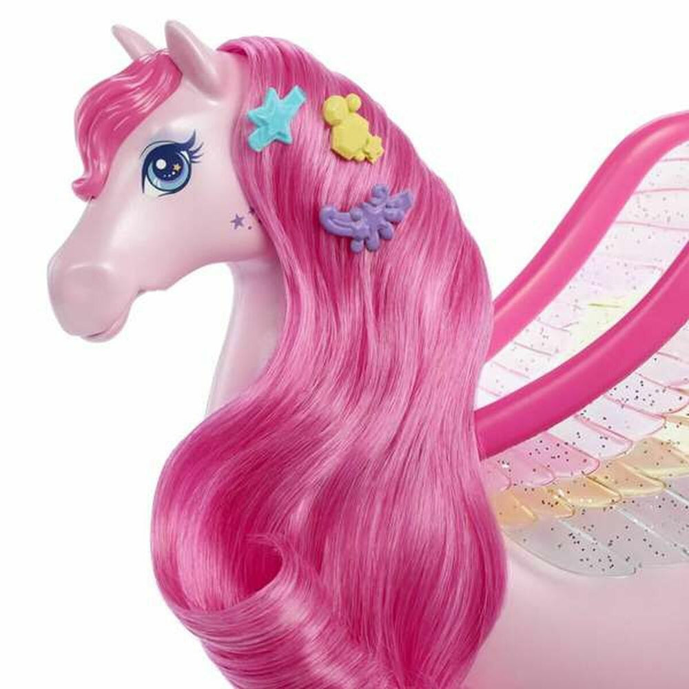Paard Barbie HLC40 Plastic Roze-1