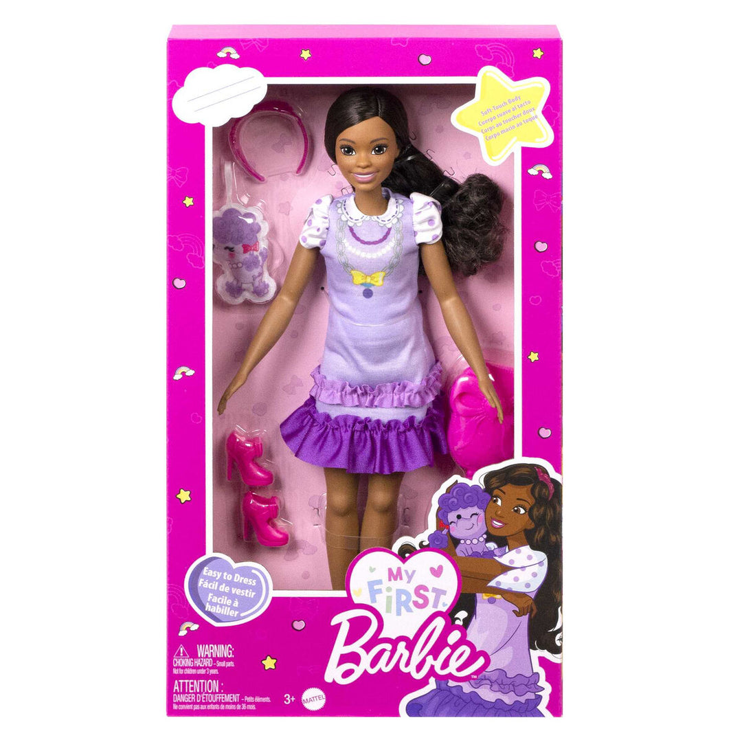 Puppe Barbie My First Brunette-3