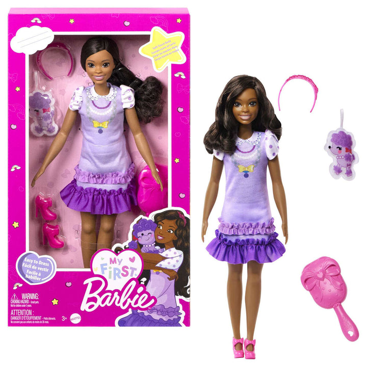 Puppe Barbie My First Brunette-4