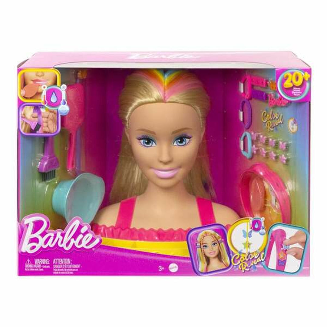 Frisördocka Barbie Hair Color Reveal 29 cm-0