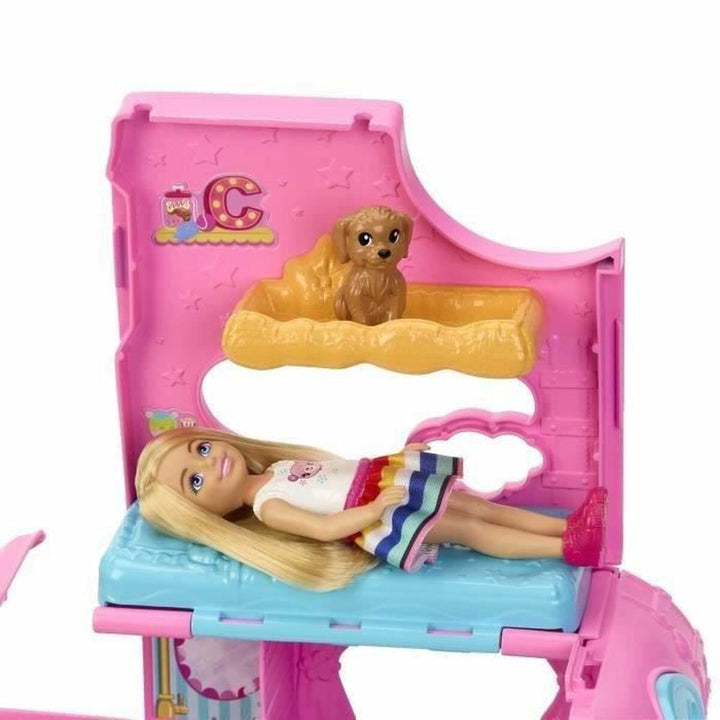 Bebisdocka Barbie Chelsea motorhome barbie car box-3