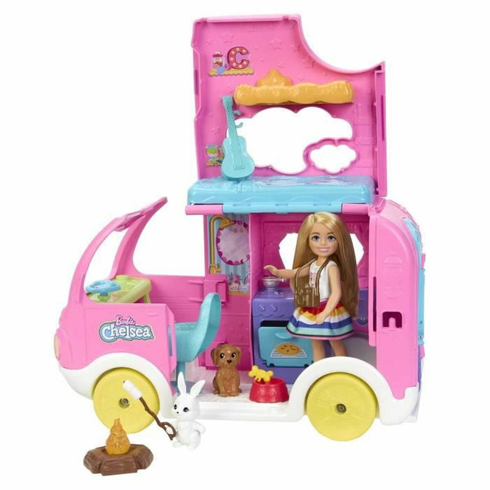 Bebisdocka Barbie Chelsea motorhome barbie car box-1