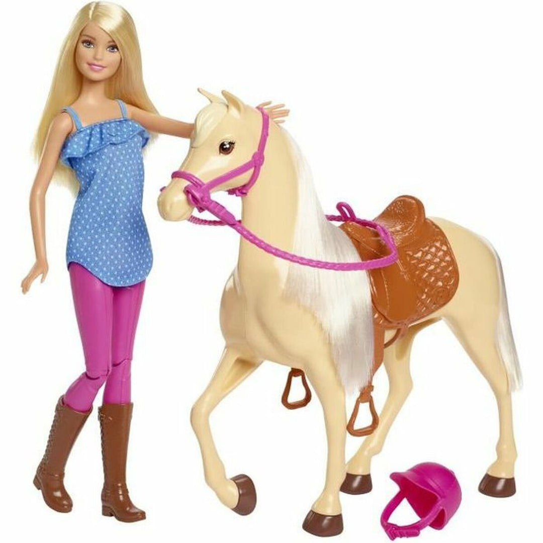 Docka Barbie FXH13 Häst-0