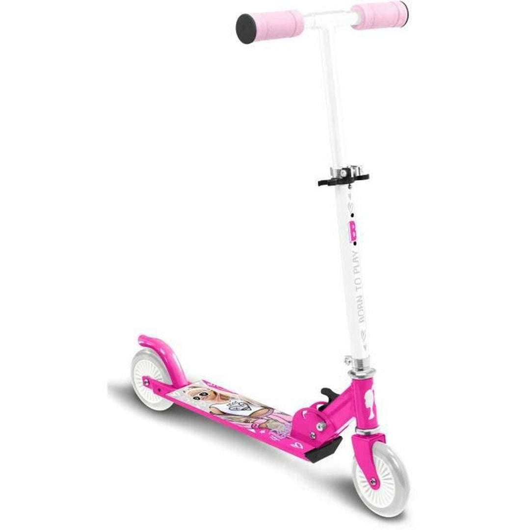 Скутер Barbie Розов Алуминий-0