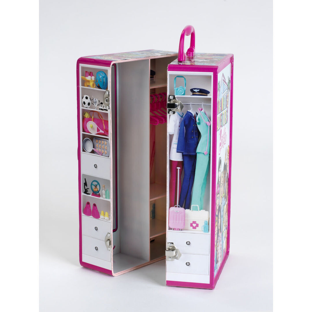 Garderobe Barbie Cabinet Briefcase-3