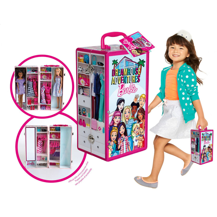 Garderobe Barbie Cabinet Briefcase-2