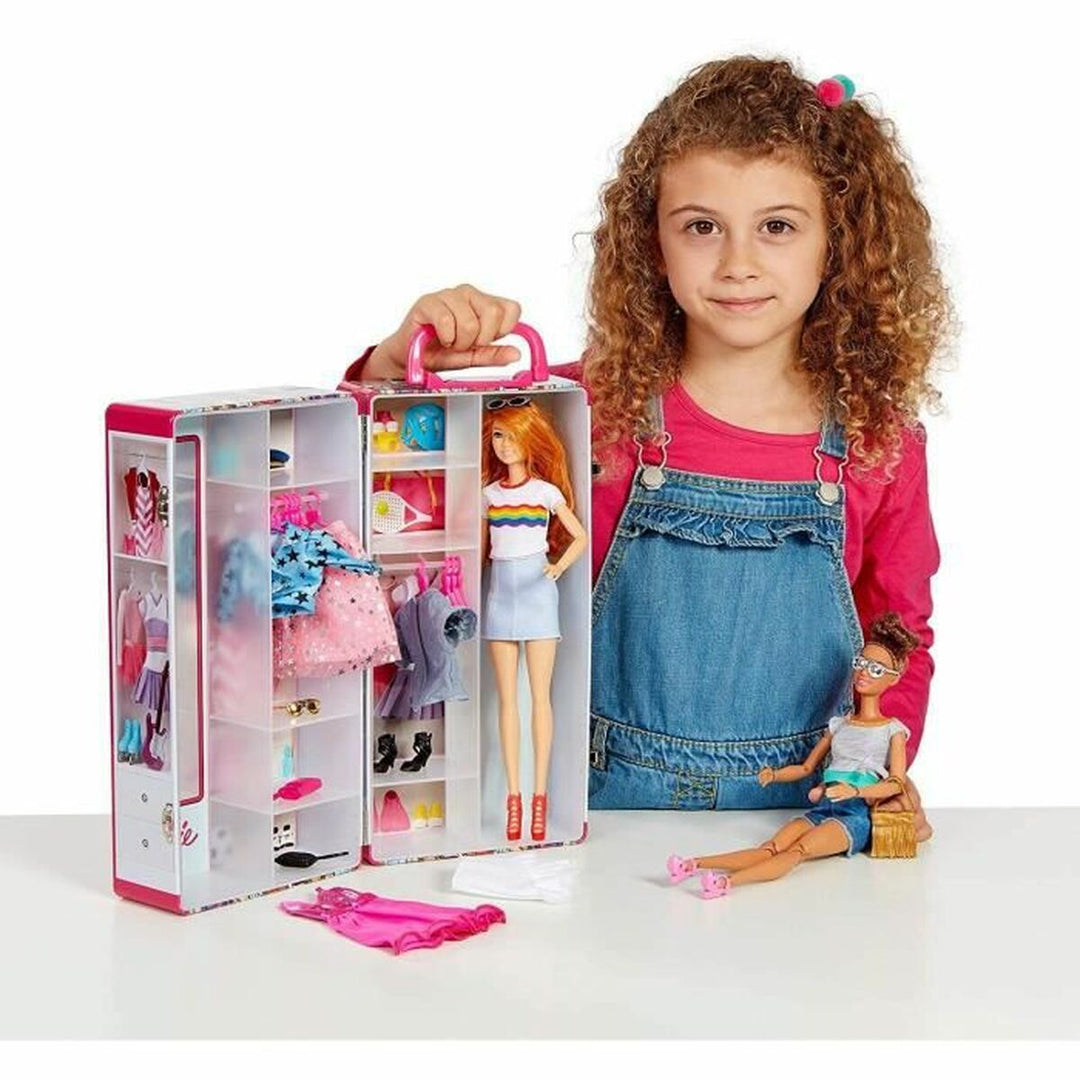 Garderobe Barbie Cabinet Briefcase-5