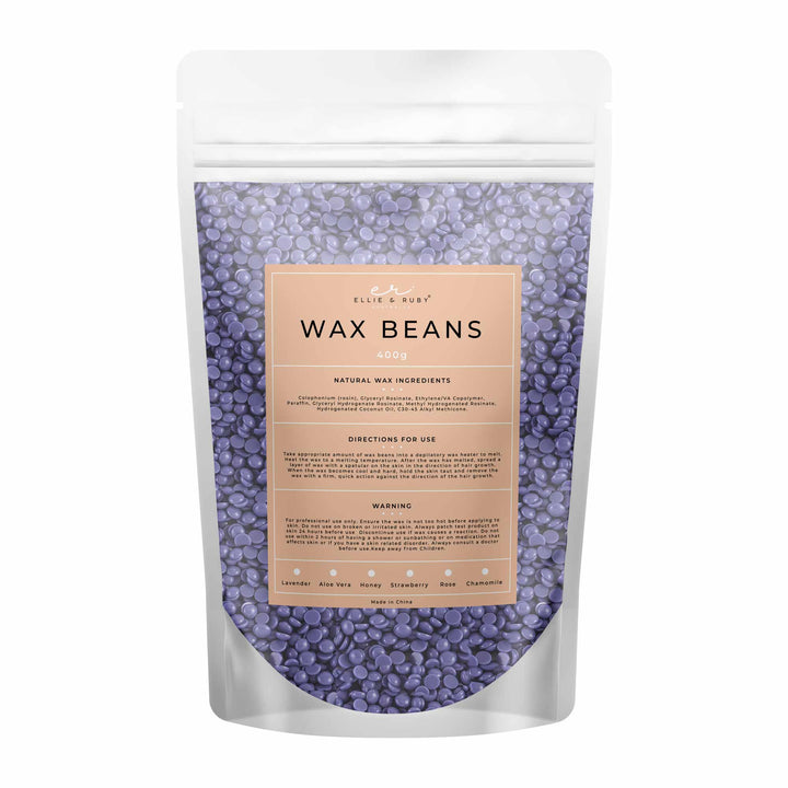 400g Hard Wax Beans - Brazilian Waxing Beads Bag Stripless Bikini Hair Removal-1