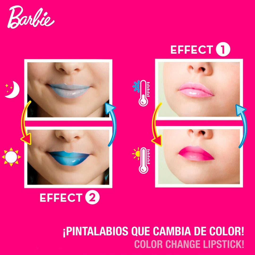Kit to create Makeup Barbie Studio Color Change Rtěnka 15 Kusy-4