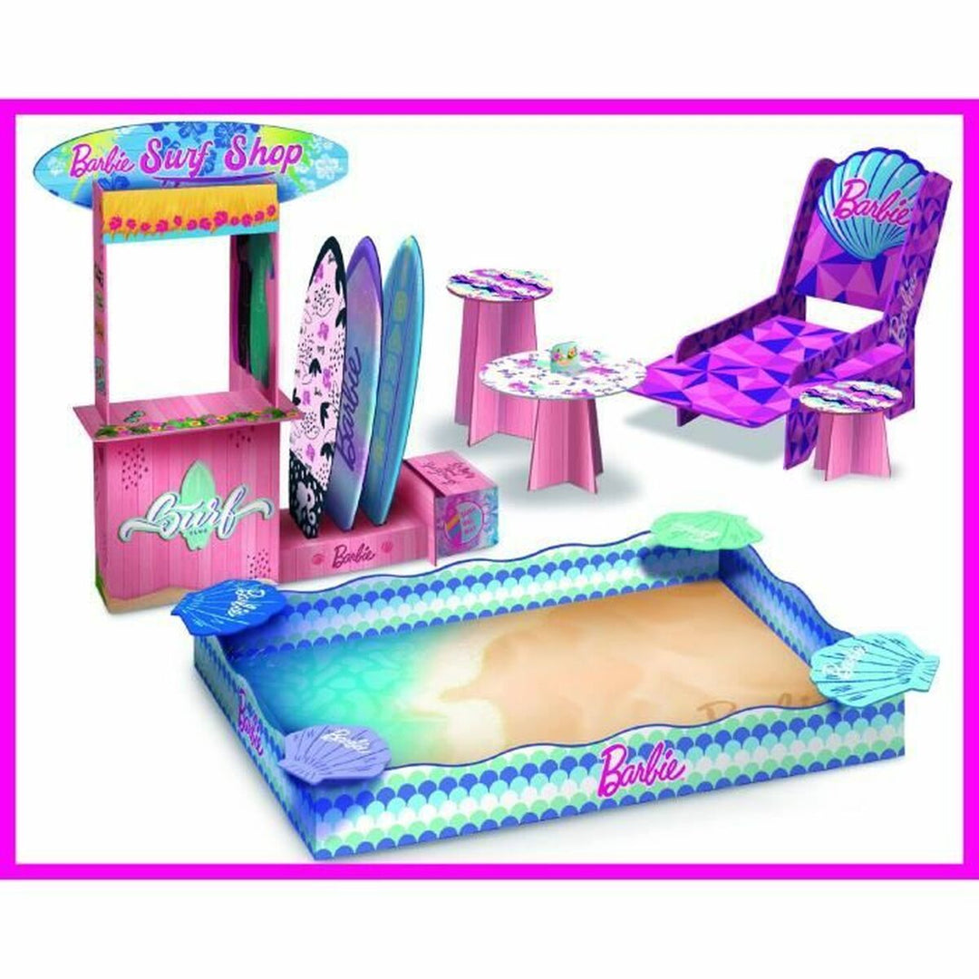 Playset Lisciani Giochi Barbie Surf & Sand 1 Dalys-4