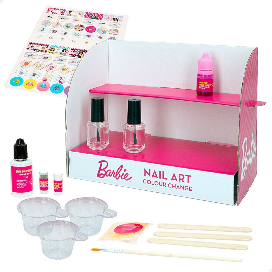 Kit to create Makeup Barbie Studio Color Change Neglelak 15 Dele-0