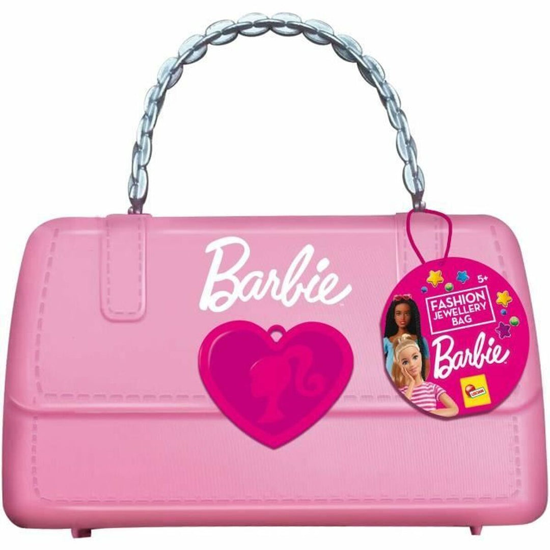 Armbandssats Lisciani Giochi Barbie Fashion jewelry bag Plast (12 Delar)-0