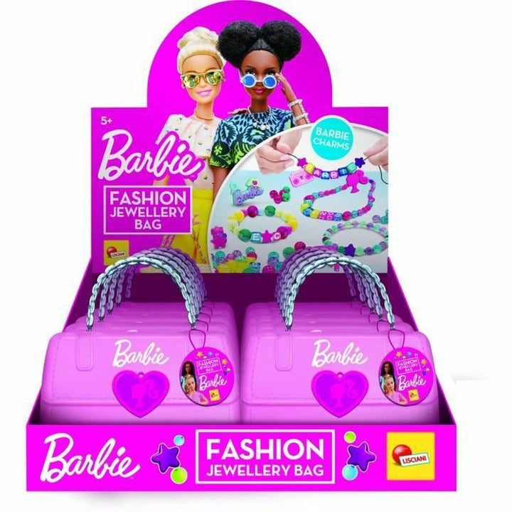 Armbandssats Lisciani Giochi Barbie Fashion jewelry bag Plast (12 Delar)-1