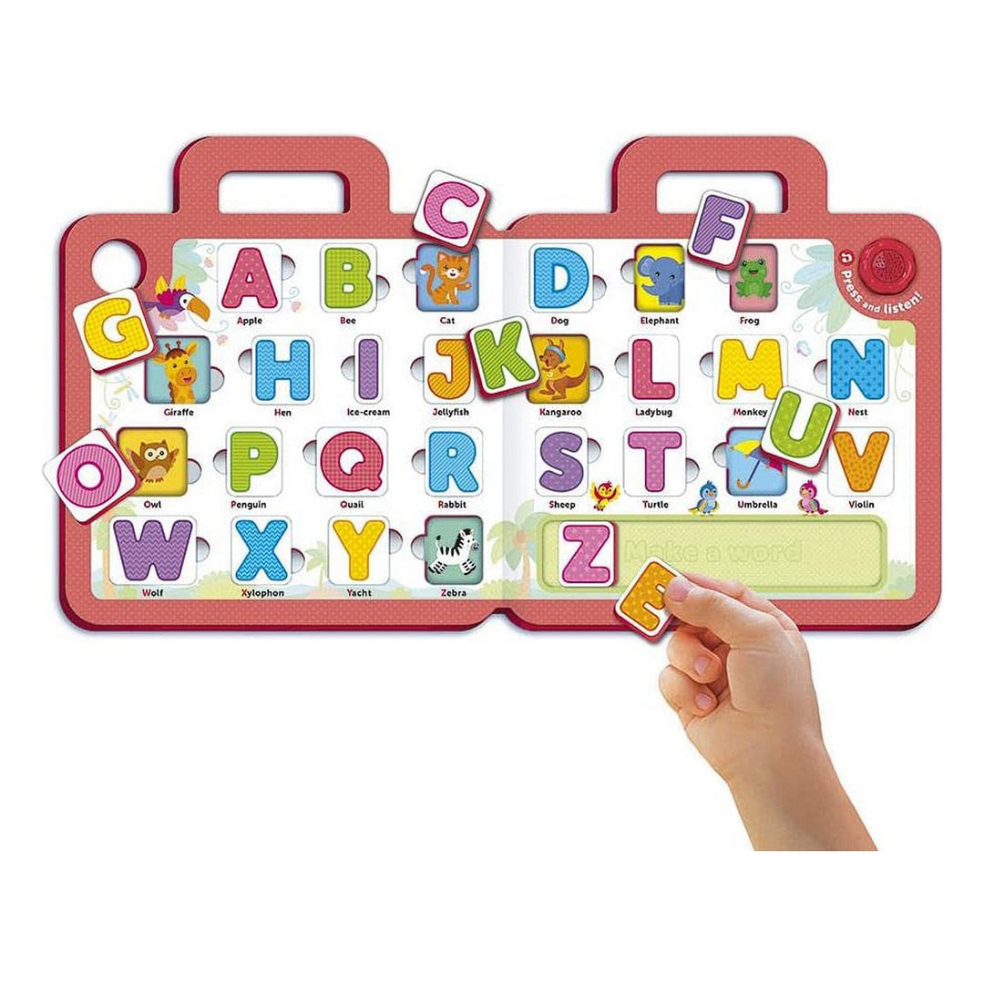 Child's Puzzle Reig animals 26 Pieces Instructional and educational Alphabet-0