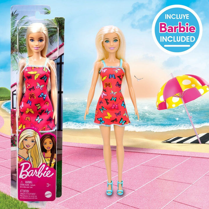 Rantalelusetti Barbie 8 Kappaletta 18 x 16 x 18 cm-4