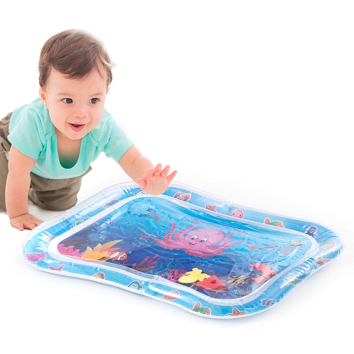Inflatable Water Play Mat for Babies Wabbly InnovaGoods-4