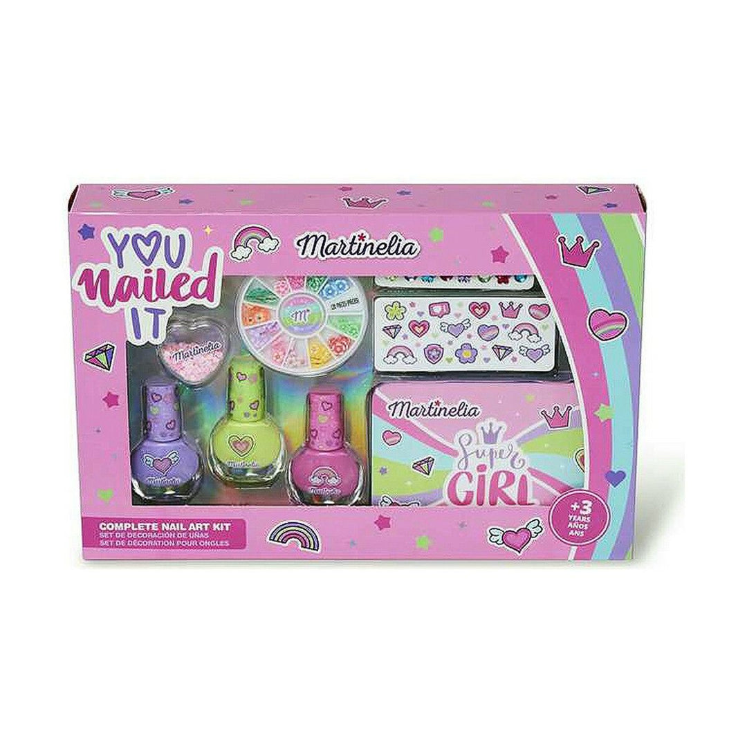 Kit de maquillage pour enfant IDC Institute Ongles-0