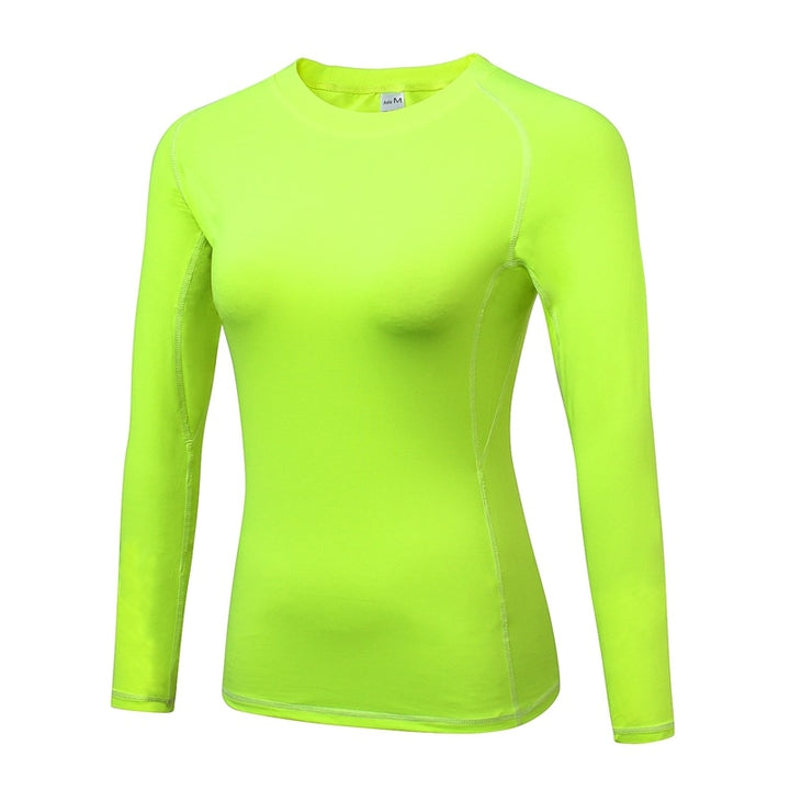 New Women Gym Casual Yogawear Yoga Shirts Long Sleeve Workout Tops Fitness Running Sport T-Shirts Training Yoga Sportswear