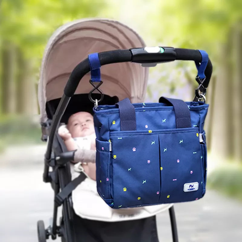 Multi-pocket Baby Nappy Diaper Bag Baby Nursing Bag for Stroller Fashion Maternity Zipper Handbag Shoulder Bag for Mother Mummy